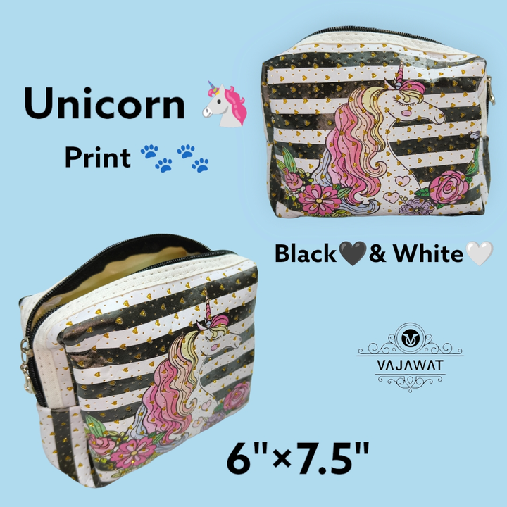 Unicorn 🦄 Print pouch 🤩 uploaded by Sha kantilal jayantilal on 7/1/2023