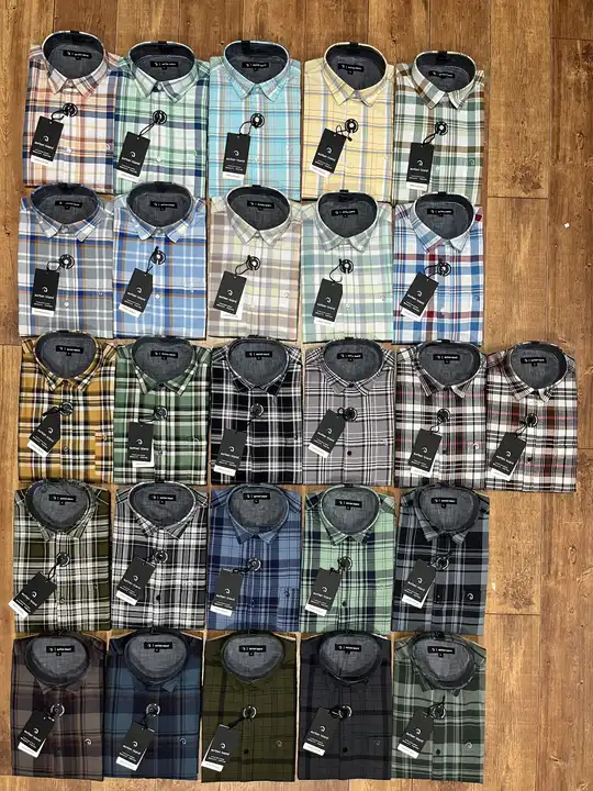 Men’s checkered shirts uploaded by business on 7/1/2023