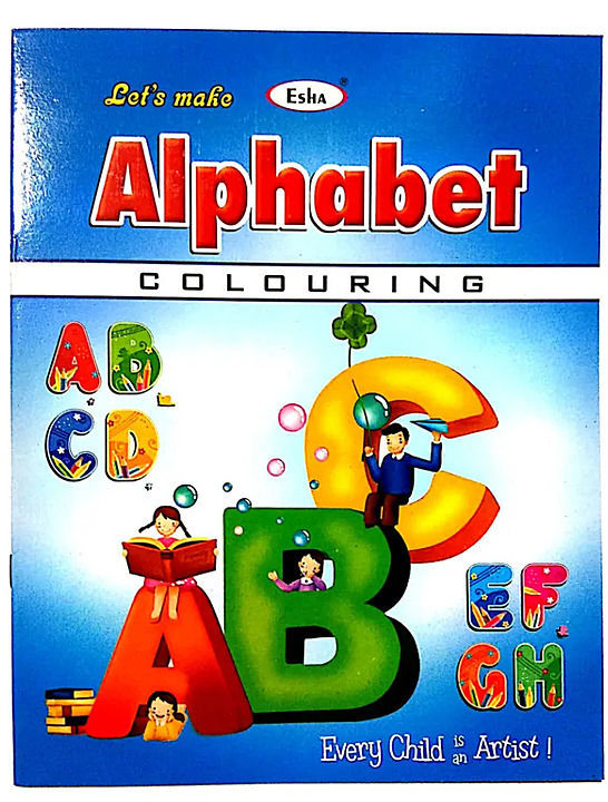 ABC Alphabets colouring book uploaded by Scholar Book Depot on 7/15/2020