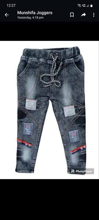 Kids Joggers Jeans.. uploaded by RISHABH TRADERS on 7/1/2023
