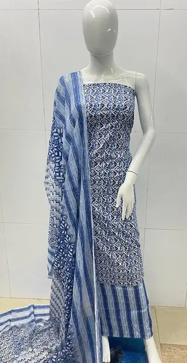 Jaipur cotton  uploaded by Bandhej dress material on 7/1/2023