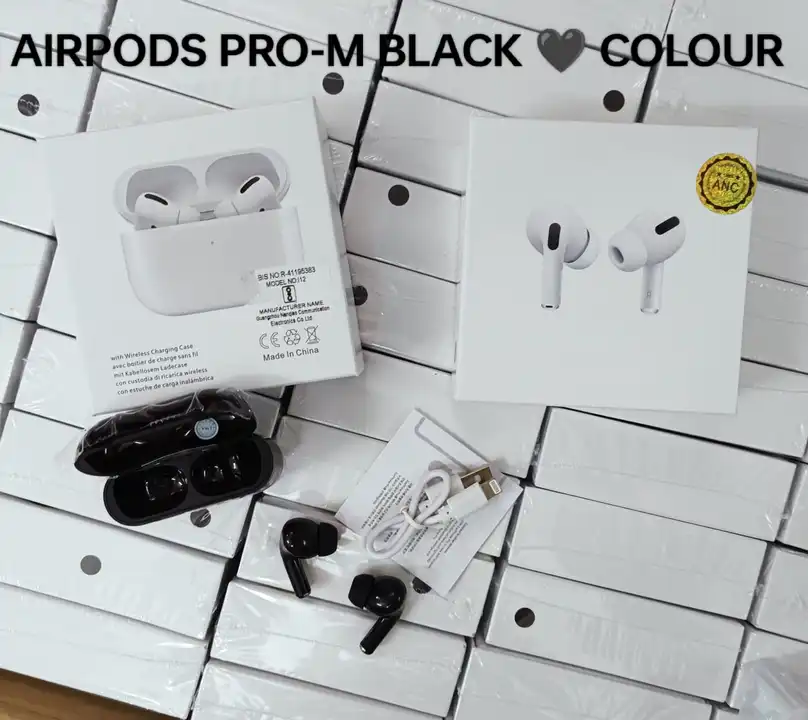 Airpod pro black colour:- uploaded by B.R. ENTERPRISES  on 7/1/2023
