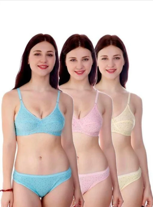 Women everyday bra panty set uploaded by business on 7/1/2023