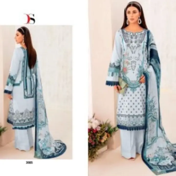 *Cheveron lawn-7 Nx by DEEPSY SUITS

Top -Pure cotton with heavy self  embroidery & embroidery patch uploaded by Ahmed fashion on 7/1/2023