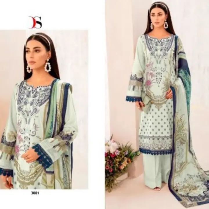 *Cheveron lawn-7 Nx by DEEPSY SUITS

Top -Pure cotton with heavy self  embroidery & embroidery patch uploaded by Ahmed fashion on 7/1/2023