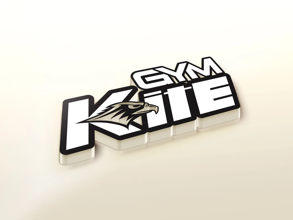 Visiting card store images of Gym kite