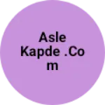 Business logo of Asle kapde .com