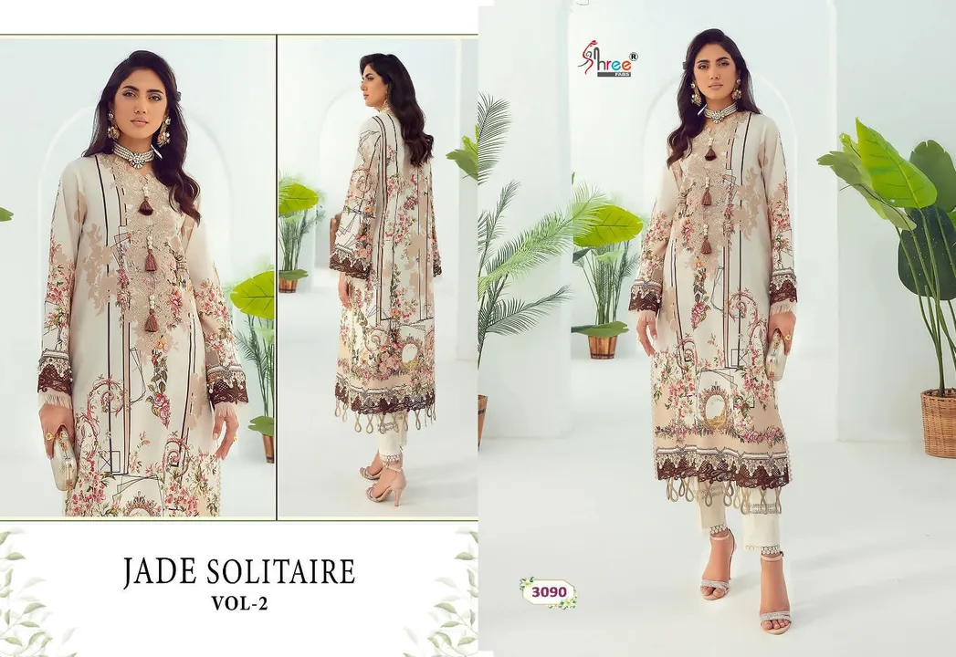 SHREE FAB BY JADE SOLITAIRE 02 uploaded by Kaynat textile on 7/1/2023