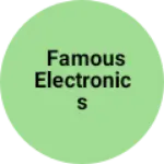 Business logo of Famous electronics