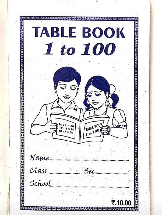 Table book  pocket uploaded by Scholar Book Depot on 7/15/2020