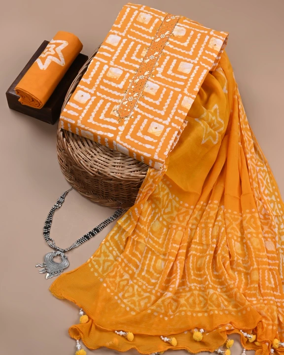 Angarakha Embroidery Jaipuri Bagru Handblock Print Suits uploaded by Print Factory Bagru on 7/1/2023