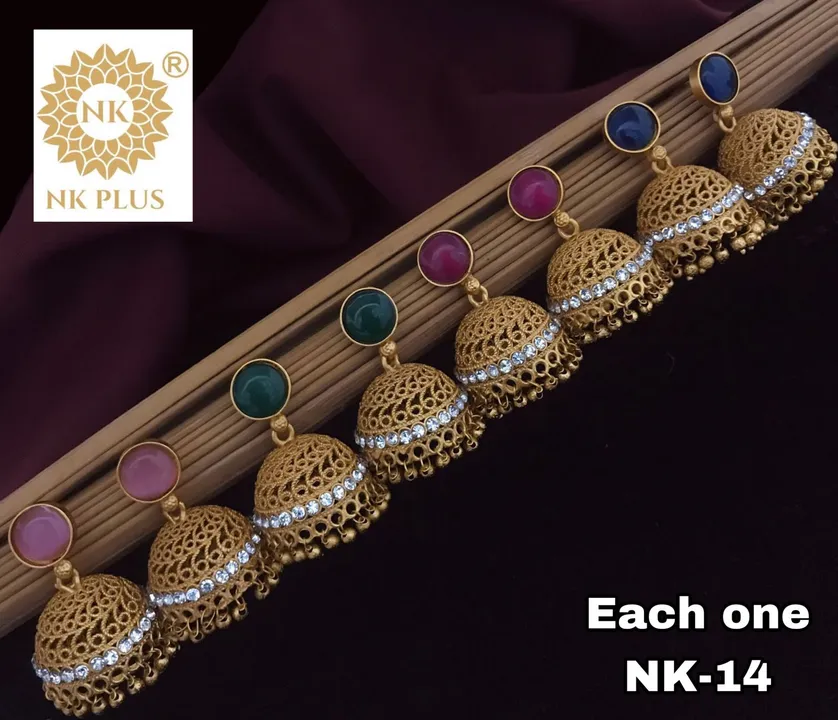 Jumki collection  uploaded by Nk jewellery on 7/1/2023