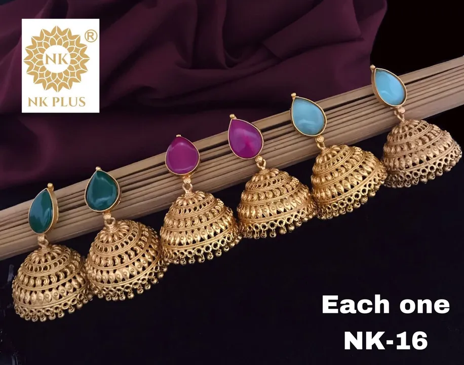 Jumki collection  uploaded by  jewellery on 7/1/2023