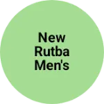 Business logo of new Rutba men's wear