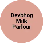 Business logo of Devbhog milk parlour & daily needs