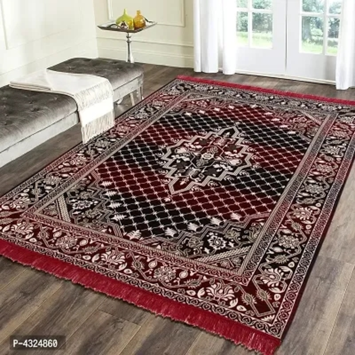 6X4 Feet Cotton & Polyester Weaved Carpet - (Made In India) uploaded by wholsale market on 7/2/2023
