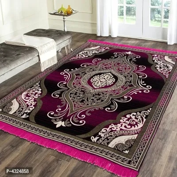 6X4 Feet Cotton & Polyester Weaved Carpet - (Made In India) uploaded by wholsale market on 7/2/2023