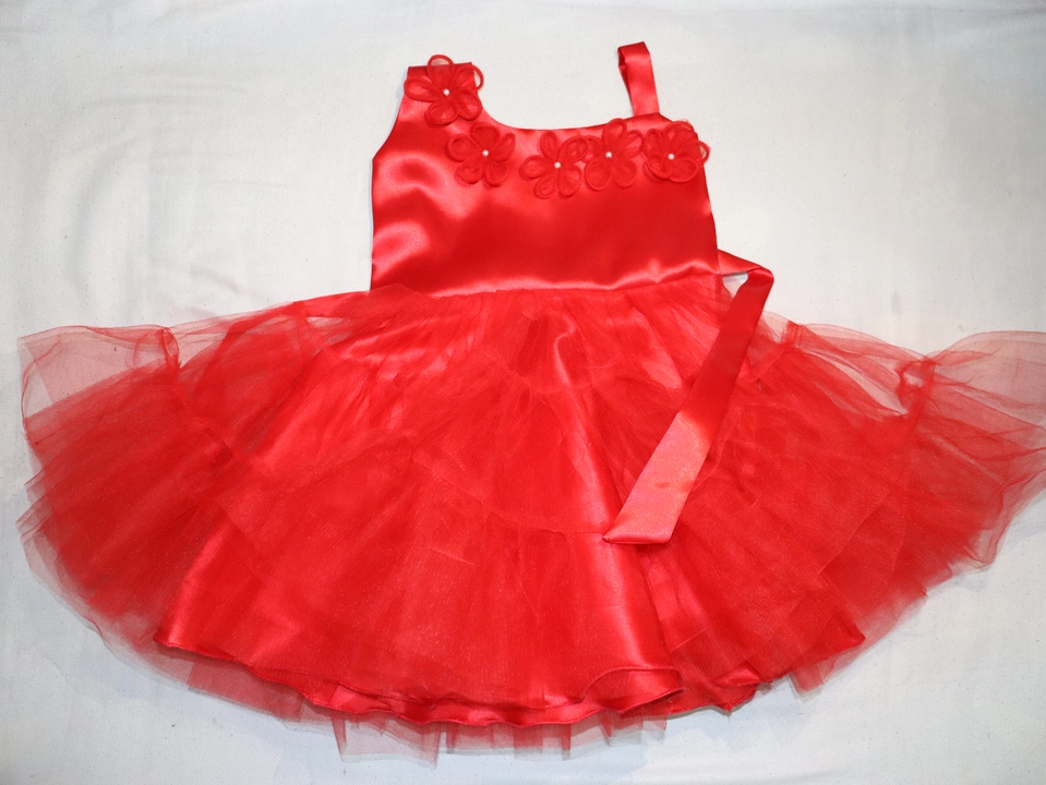 Baby girl red frock  uploaded by Dreamy fashion on 7/2/2023