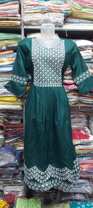 Gown frock uploaded by Naaz cloth store on 7/2/2023