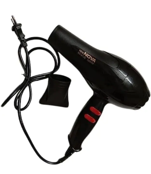 Nova NV-6130 1800w Professional Hair Dryer for Men and Women | Lightweight Design Perfect | 2 Speed  uploaded by business on 7/2/2023