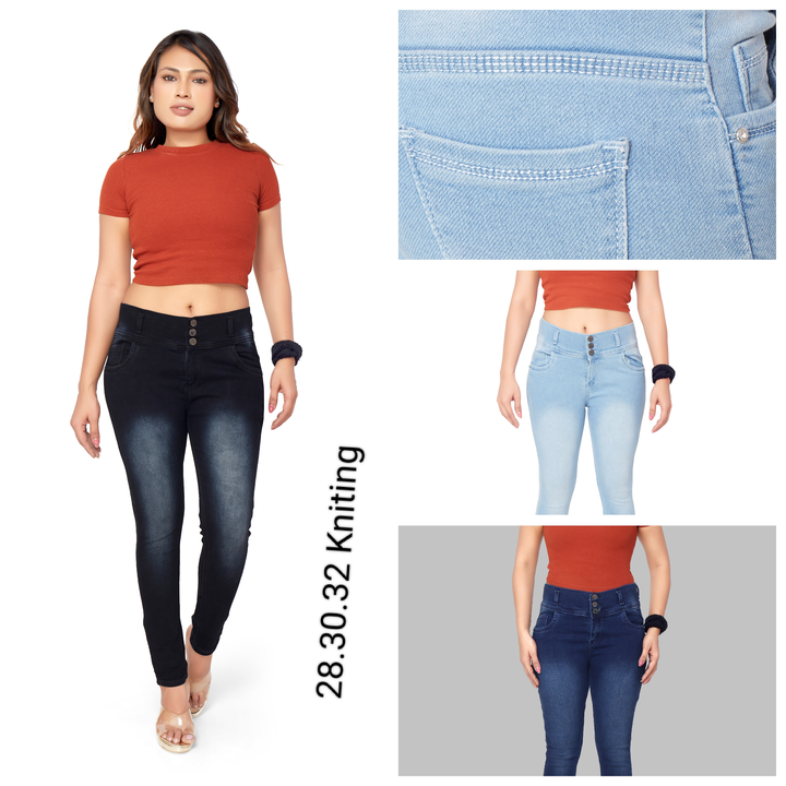 Town girl kniting spray jeans heavy uploaded by Style collection on 7/2/2023