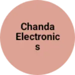 Business logo of Chanda electronics