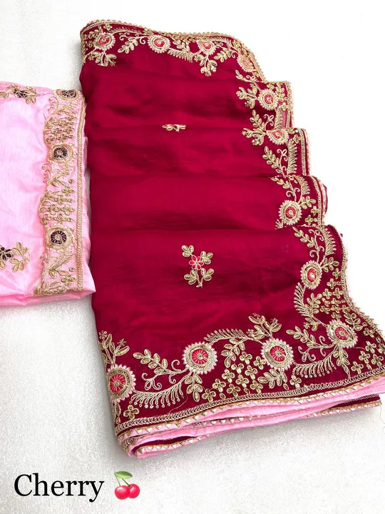 

New arrivals..

Fabric nd detail :- *heavy vhichitra silk saree with beautiful c- uploaded by BOKADIYA TEXOFIN on 7/2/2023