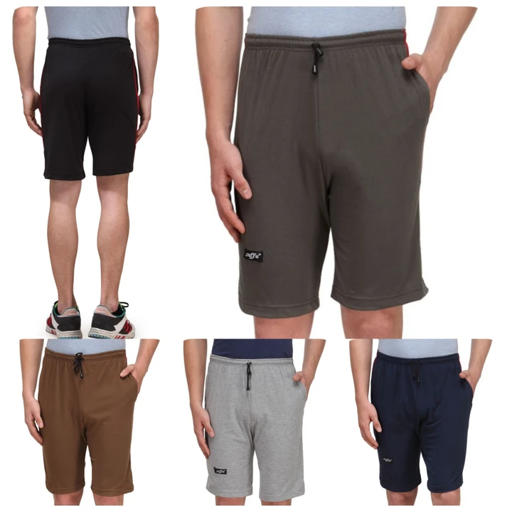 Post image Hey! Checkout my new product called
Alfa Plain Soft Cotton Shorts with Zip pockets.