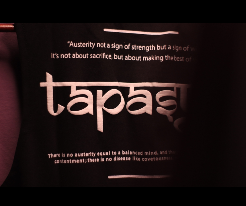 Tapasya tshirt vest  uploaded by SCRIPTED  on 7/2/2023