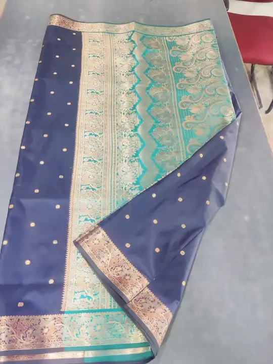 Jeckard jari butta sarees  uploaded by Jagdish fabrics on 7/2/2023