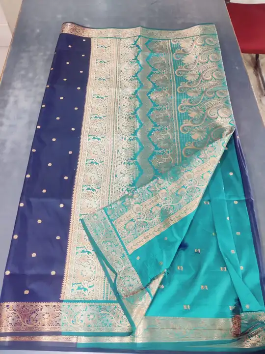 Jeckard jari butta sarees  uploaded by Jagdish fabrics on 7/2/2023