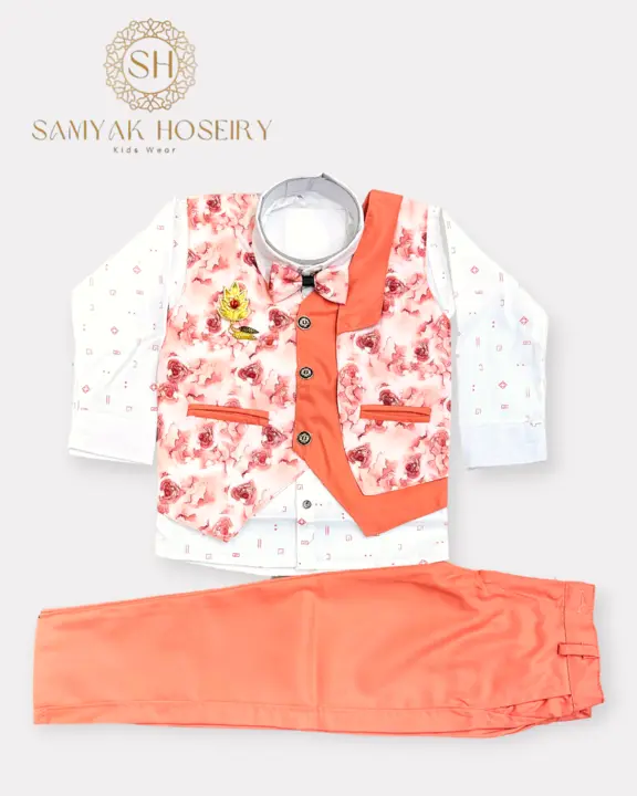 SH FlowerSH Flower Print baba suit Kl01 Size 22x26 uploaded by Samyak Hosiery on 7/2/2023