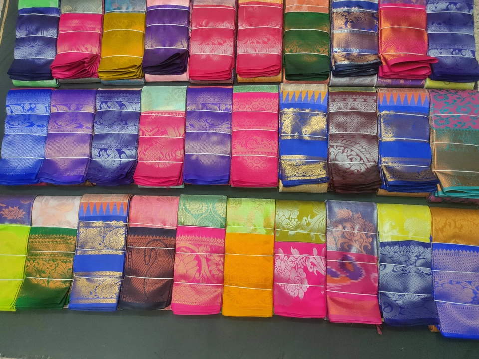 Tissue brocade saree uploaded by business on 7/2/2023