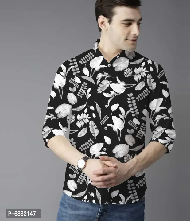 Men printed shirt  uploaded by Z KING CLOTH  on 7/2/2023