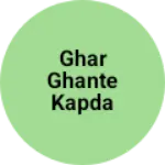 Business logo of Ghar ghante kapda deta hun