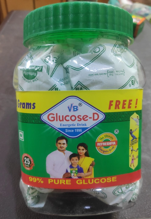GLUCOSE -D 500 g jar pack uploaded by VB FOOD PRODUCTS on 7/2/2023