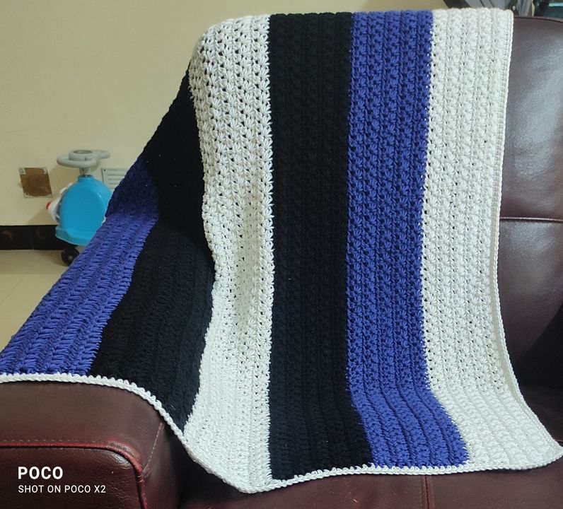 Crochet blanket uploaded by Zareenah Crochets on 3/15/2021