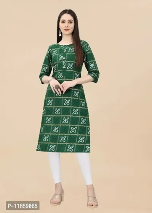 Trendy Cotton Printed Kurtis uploaded by Shreeji New Fashion on 7/2/2023