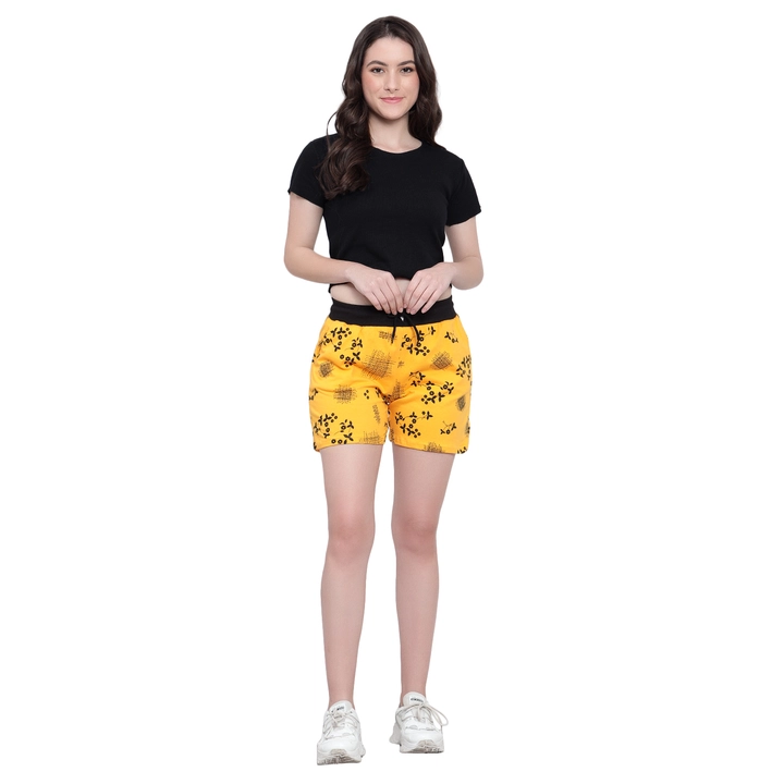 Women printed shorts  uploaded by Dakshenterprises on 7/2/2023