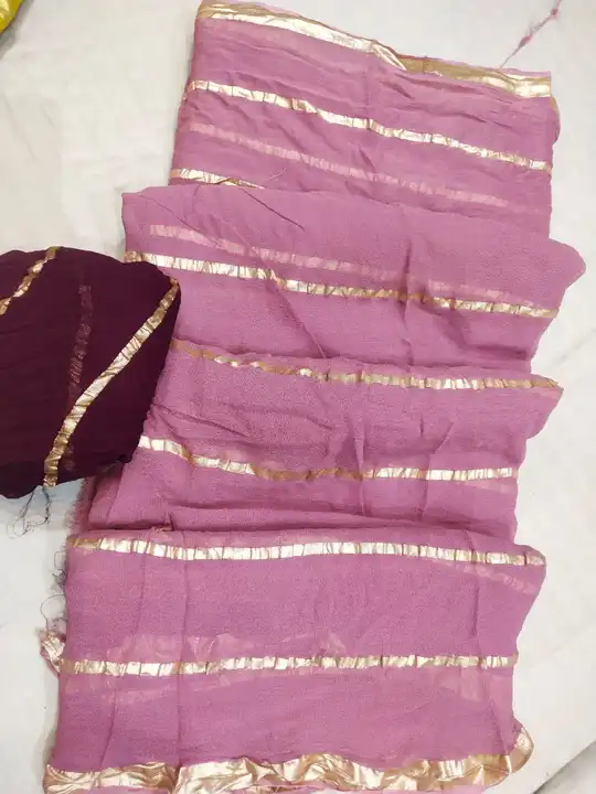*🛍️🛒New Launch🛒🛍️😱😱😱😱😱😱*👉🏻super duper item 
👉🏻pure Jhorjhat fabric 
👉🏻 Jaipuri singa uploaded by Gotapatti manufacturer on 7/3/2023