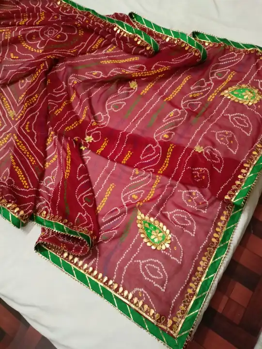 *Ready To Dispatch🤗*

😍🥰😍🥰🥰😍😍😍😍😍😍😍
🌹 ** *Special bhandhani*


🌹 *Original  product*
* uploaded by Gotapatti manufacturer on 7/3/2023