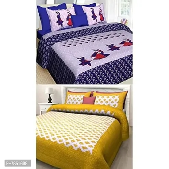 Combo offer bedsheet  uploaded by Work for home on 7/3/2023
