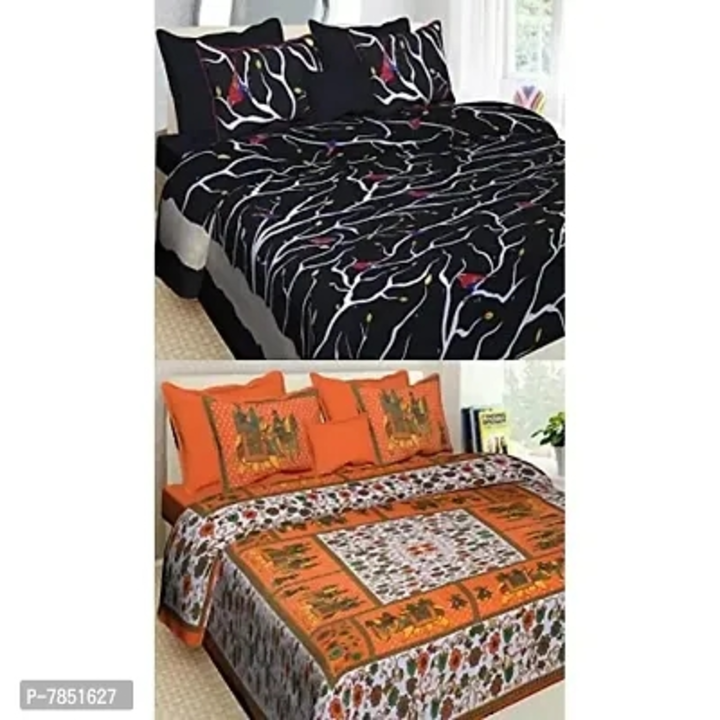 Combo offer bedsheet  uploaded by Work for home on 7/3/2023