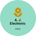 Business logo of A. J. Electronic