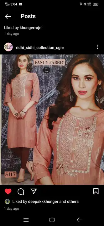 Post image I want 11-50 pieces of Kurti at a total order value of 15000. I am looking for Reyon fabric only catlook piece. Please send me price if you have this available.
