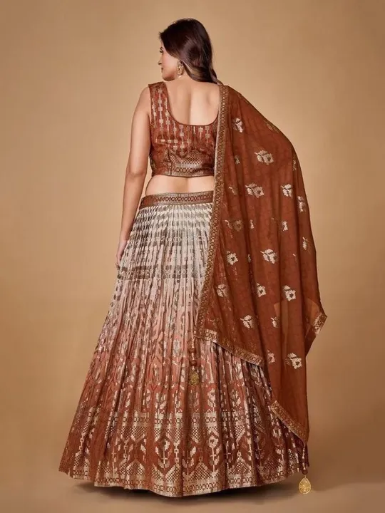 Lehenga fabric  uploaded by Shalini couture  on 7/3/2023