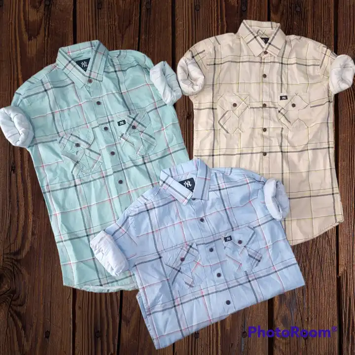 Check Shirt  uploaded by Macbear Garments Pvt.Ltd. on 7/3/2023