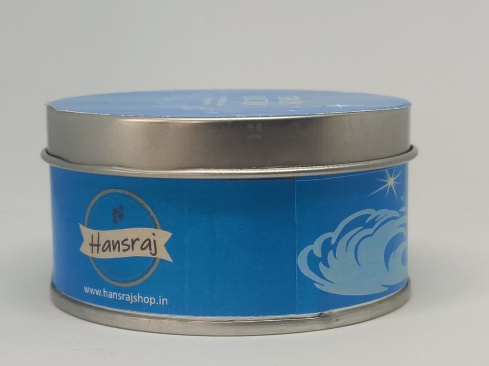 Hansraj scented tin jar - truely ocean scent uploaded by business on 3/15/2021
