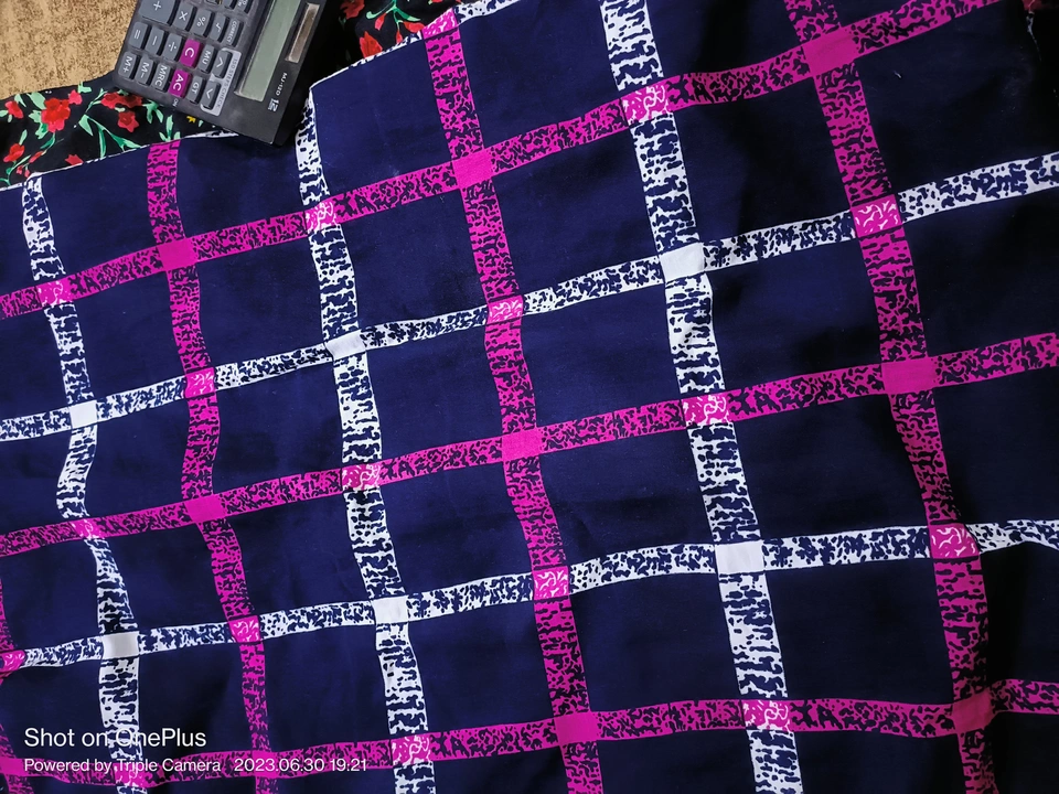 Rayon 140g kurti fabric uploaded by DEEP FABRIC DEVELOPERS on 7/3/2023