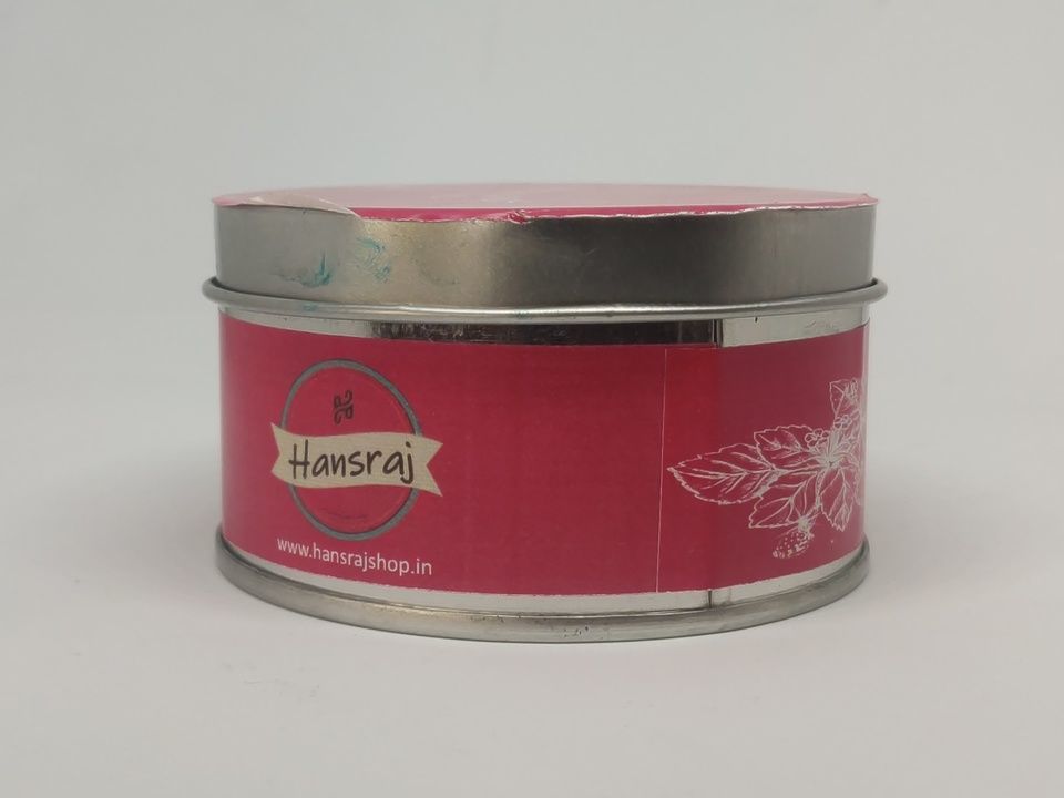 Hansraj scented tin jar- truely strawberry 🍓 uploaded by Hansraj foods and products on 3/15/2021